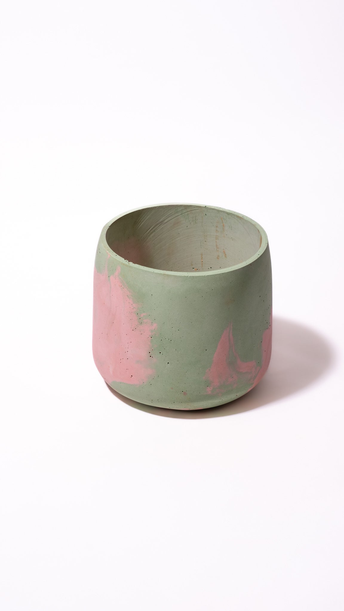 Pot Nuances de vert menthe et rose - BIG MATERA