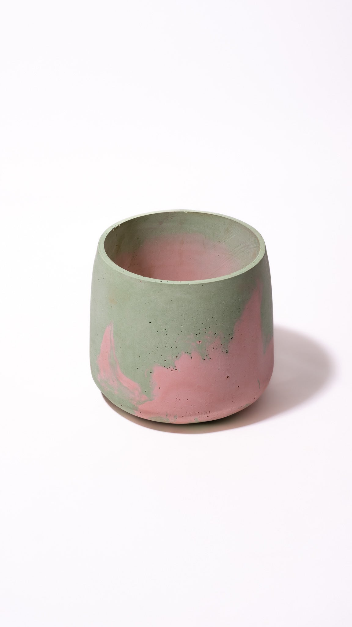 Pot Nuances de vert menthe et rose - BIG MATERA
