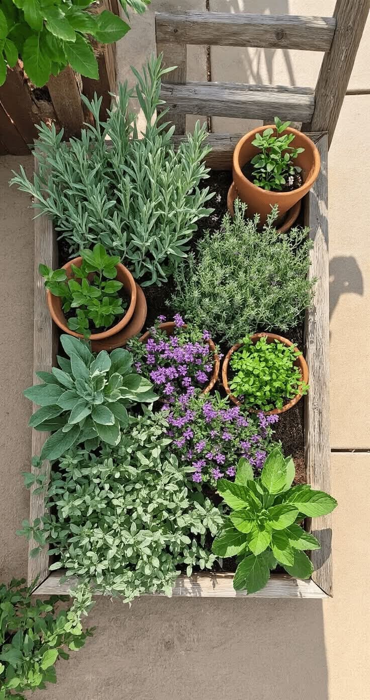 Assortiment de plantes aromatiques 🌿