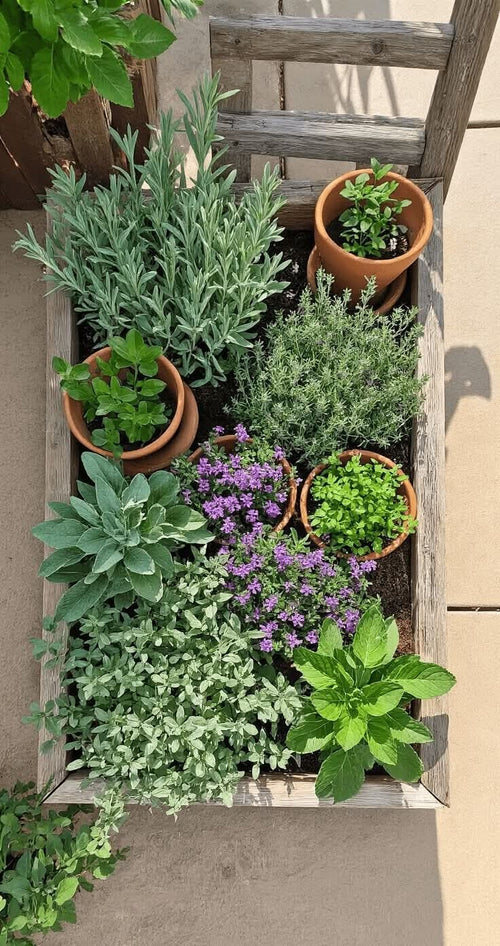 Assortiment de plantes aromatiques 🌿