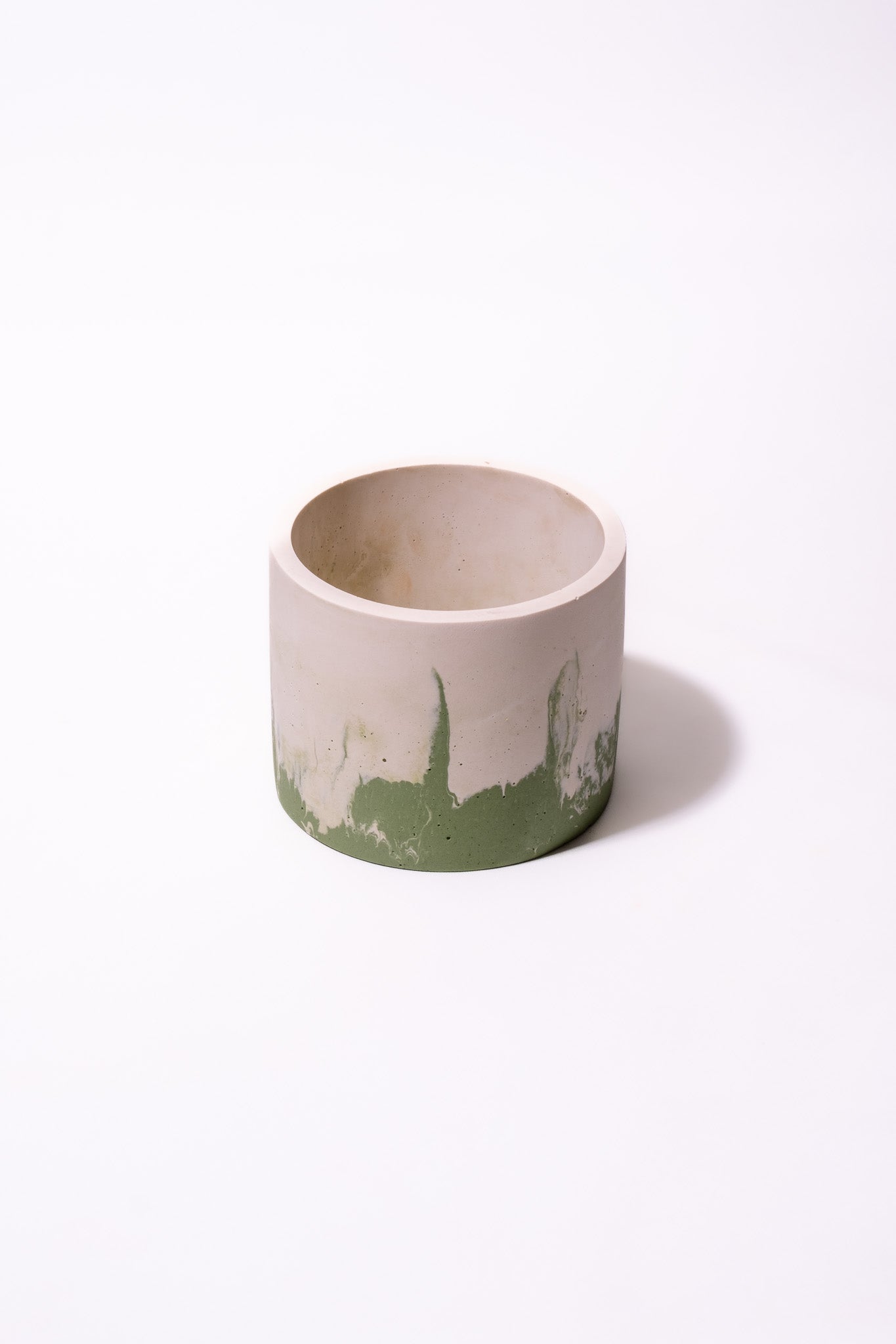 Pot Nuances de vert et blanc - BERGAME