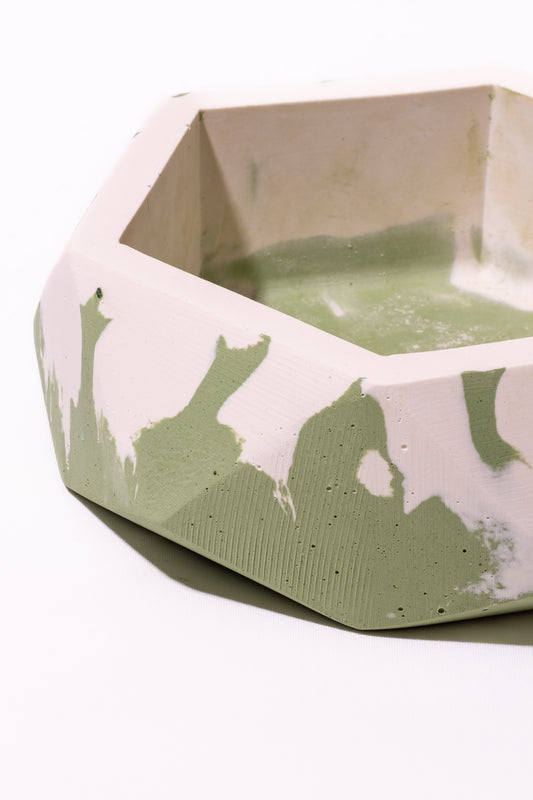Pot Nuances de vert et blanc - CÔME