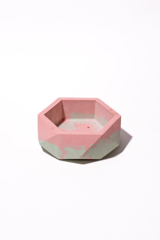 Pot Nuances de rose et vert menthe - CÔME
