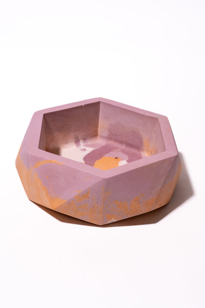 Pot Nuances de lavande, blanc et terracotta - CÔME